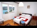 Appartamenti Pero - 70m from the sea: A1(6), A2(2) Marina - Riviera Trogir  - Appartamento - A1(6): la camera da letto