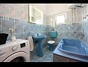 Appartamenti Zeljko - with pool : A1(6) Marina - Riviera Trogir  - Appartamento - A1(6): il bagno con la toilette