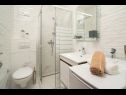Appartamenti Lux 1 - heated pool: A1(4), A4(4) Marina - Riviera Trogir  - Appartamento - A1(4): il bagno con la toilette