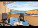 Appartamenti Lux 3 - heated pool: A5(4+2), A6(4+2) Marina - Riviera Trogir  - Appartamento - A6(4+2): la terrazza