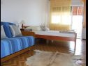 Appartamenti Milka - 100m from the sea A1(4), A2(2+1) Seget Donji - Riviera Trogir  - Appartamento - A2(2+1): la camera da letto