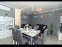 Appartamenti Iva - great view: A1(4) Seget Donji - Riviera Trogir  - Appartamento - A1(4): la sala da pranzo