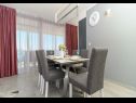 Appartamenti Iva - great view: A1(4) Seget Donji - Riviera Trogir  - Appartamento - A1(4): la sala da pranzo