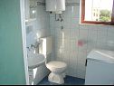 Appartamenti Ante - 50 M from the sea : A1(5), A2(8) Seget Vranjica - Riviera Trogir  - Appartamento - A1(5): il bagno con la toilette