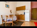 Appartamenti VV A1(2+1), A2(5), A3(7) Seget Vranjica - Riviera Trogir  - Appartamento - A2(5): la cucina con la sala da pranzo