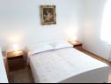 Appartamenti Vesna - 40 m from pebble beach: A1(4+1), A2(4), A3(4+1) Seget Vranjica - Riviera Trogir  - Appartamento - A3(4+1): la camera da letto