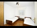 Appartamenti Kata - 100m from sea: A1(4+1) Seget Vranjica - Riviera Trogir  - Appartamento - A1(4+1): la camera da letto