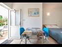 Appartamenti Mare - 30 m from pebble beach: SA1(2), SA2(2), A3(4), A4(4), A5(8) Seget Vranjica - Riviera Trogir  - Studio appartamento - SA2(2): l’intreno