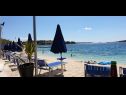 Appartamenti Ante - 50 M from the sea : A1(5), A2(8) Seget Vranjica - Riviera Trogir  - la spiaggia