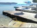 Casa vacanza Ivica - charming house next to the sea H(2+2) Sevid - Riviera Trogir  - Croazia - la spiaggia