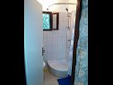 Casa vacanza Ivica - charming house next to the sea H(2+2) Sevid - Riviera Trogir  - Croazia - H(2+2): il bagno con la toilette