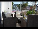 Appartamenti Marin1 - near pebble beach: A1(2+2), A2(2+2) Trogir - Riviera Trogir  - la terrazza ortense