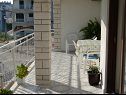 Appartamenti Tone - spacious and comfortable: A1 zuti(5+2), A2 plavi(5+2) Trogir - Riviera Trogir  - Appartamento - A1 zuti(5+2): la terrazza coprita