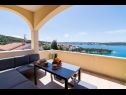 Appartamenti Tom - panoramic sea view: A1(6) Trogir - Riviera Trogir  - Appartamento - A1(6): la terrazza