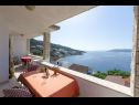 Appartamenti Ante - perfect sea view: A1(2+2), A2(2+2) Vinisce - Riviera Trogir  - Appartamento - A1(2+2): la terrazza