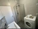 Appartamenti Paž - 28m from the beach: A1(4+2), A2(2+1), A3(4+1) Vinisce - Riviera Trogir  - Appartamento - A1(4+2): il bagno con la toilette