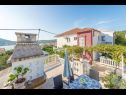 Appartamenti Kosta - 70m from sea : A1(2+1), A2(4+2) Vinisce - Riviera Trogir  - il cortile