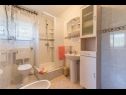 Appartamenti Kosta - 70m from sea : A1(2+1), A2(4+2) Vinisce - Riviera Trogir  - Appartamento - A1(2+1): il bagno con la toilette