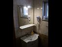 Appartamenti Antonija - fitness: SA1(2), A2(2+2), SA3(2+1), A4(2+2) Vinisce - Riviera Trogir  - Studio appartamento - SA1(2): il bagno con la toilette