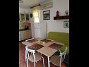 Appartamenti Natad - sea view : A1(4) Vinisce - Riviera Trogir  - Appartamento - A1(4): la cucina con la sala da pranzo