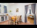 Appartamenti Ivo - beach nearby: A1(2+3), A2(2+2), A3(4+1) Vinisce - Riviera Trogir  - Appartamento - A2(2+2): la cucina con la sala da pranzo