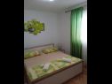 Appartamenti Josip - 5 m from beach: A1(6) Vinisce - Riviera Trogir  - Appartamento - A1(6): la camera da letto