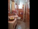 Appartamenti Josip - 5 m from beach: A1(6) Vinisce - Riviera Trogir  - Appartamento - A1(6): il bagno con la toilette