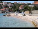 Appartamenti Tonci - 30 m from beach: A1 Doli (2+1), A2 Gori (2+1) Kali - Isola di Ugljan  - la spiaggia