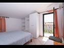 Appartamenti Din - 40 m from sea: A1(5+1), A2(2+1), A3(2+1), A4(2+2), A5(2+2) Kukljica - Isola di Ugljan  - Appartamento - A4(2+2): la camera da letto