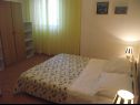Appartamenti Mile - next to the sea A1(2+2), A2(2+2), A3(2+2) Kukljica - Isola di Ugljan  - Appartamento - A1(2+2): la camera da letto
