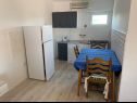 Appartamenti Lado - 230 m from sea: SA1(2+1), SA2(2+1), SA3(2+1) Muline - Isola di Ugljan  - Studio appartamento - SA3(2+1): la cucina con la sala da pranzo