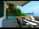 Casa vacanza Villa Jadran - 10 m from beach: H(6+2) Preko - Isola di Ugljan  - Croazia - H(6+2): la terrazza