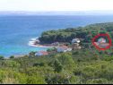 Casa vacanza VEKY - 50m from sea: Holiday House H(4+2) Susica - Isola di Ugljan  - Croazia - lo sguardo (casa e dintorni)