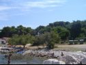 Appartamenti Igi - in the beach camp: A1 Porat (6), A2 Porat(6) Susica - Isola di Ugljan  - la spiaggia