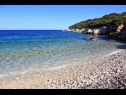 Appartamenti Roki - 10 m from beach: A1(6+2) Veliki, A2(2+2) Mali Baia Rogacic (Vis) - Isola di Vis  - Croazia - la spiaggia