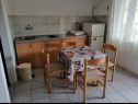 Appartamenti Branko - with parking; A1(4+1), A2(4) Baia Rukavac - Isola di Vis  - Croazia - Appartamento - A2(4): la cucina con la sala da pranzo