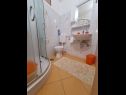 Appartamenti Pema - air conditioning: SA1(2) Vis - Isola di Vis  - Studio appartamento - SA1(2): il bagno con la toilette