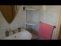 Appartamenti Fuzu - 50 m from sea: A2(2+1), SA3(2) Bibinje - Riviera Zadar  - Studio appartamento - SA3(2): il bagno con la toilette