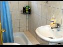Appartamenti Niko - 40m from the beach: A1(2+2), A2(3+2), A3(4+2) Donji Karin - Riviera Zadar  - Appartamento - A2(3+2): il bagno con la toilette