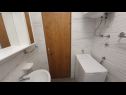 Appartamenti Ivo - 500 m to sandy beach: A1(2+2), A2(6+2), SA3(2+1) Ljubac - Riviera Zadar  - Appartamento - A1(2+2): il bagno con la toilette