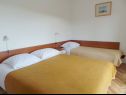 Appartamenti Ivo - 500 m to sandy beach: A1(2+2), A2(6+2), SA3(2+1) Ljubac - Riviera Zadar  - Appartamento - A2(6+2): la camera da letto