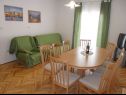 Appartamenti Ivo - 500 m to sandy beach: A1(2+2), A2(6+2), SA3(2+1) Ljubac - Riviera Zadar  - Appartamento - A2(6+2): il soggiorno
