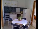 Appartamenti Luce - with parking : A3(4+1), A4(5), A5(4) Nin - Riviera Zadar  - Appartamento - A4(5): la cucina con la sala da pranzo