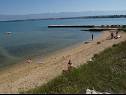 Appartamenti Dali - 300 m from the beach: SA1 1D (3), A2 1L (5), A3 2k (6) Nin - Riviera Zadar  - la spiaggia