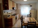 Appartamenti Nadica - free parking A1(5+1), A2(4), A3(2+1) Nin - Riviera Zadar  - Appartamento - A1(5+1): la cucina con la sala da pranzo