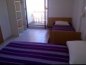 Appartamenti Luce - with parking : A3(4+1), A4(5), A5(4) Nin - Riviera Zadar  - Appartamento - A4(5): la camera da letto