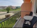 Appartamenti Ivica - free parking: SA1(2+1), SA2(2+1) Nin - Riviera Zadar  - Studio appartamento - SA2(2+1): il balcone