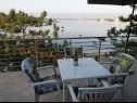 Appartamenti Ljilja - 10m from the sea with parking: A2(2+2), A3(2+2), A4(12) Nin - Riviera Zadar  - la terrazza
