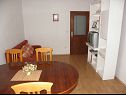 Appartamenti Pupa - nice family apartments: A1 Dora(4+1), A2 Mihael(4+1), A3 Tea(2+1) Petrcane - Riviera Zadar  - Appartamento - A3 Tea(2+1): la sala da pranzo