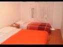 Appartamenti Midi - with two apartments: A1(3), A2(3) Petrcane - Riviera Zadar  - Appartamento - A1(3): la camera da letto